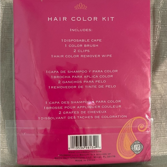 Lulu Beauty Hair Color Kit in Pink and Black - Picture 2 of 2